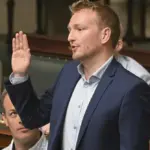 Arthur Orlians has sworn in as a replacement for Paul Van Tigchelt in the Chamber