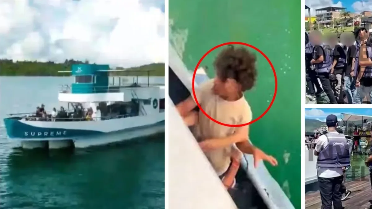 'Threatened the captain with a bottle': speaks lawyer for the company that owns the pontoon from which a young man fell and died in El Peñol reservoir