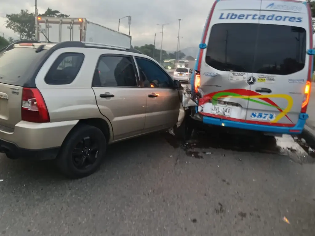 Accident in Fontibón