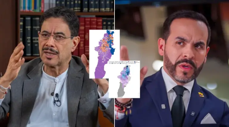 Iván Cepeda - Abelardo de la Espriella / Electoral shift in Bogotá
