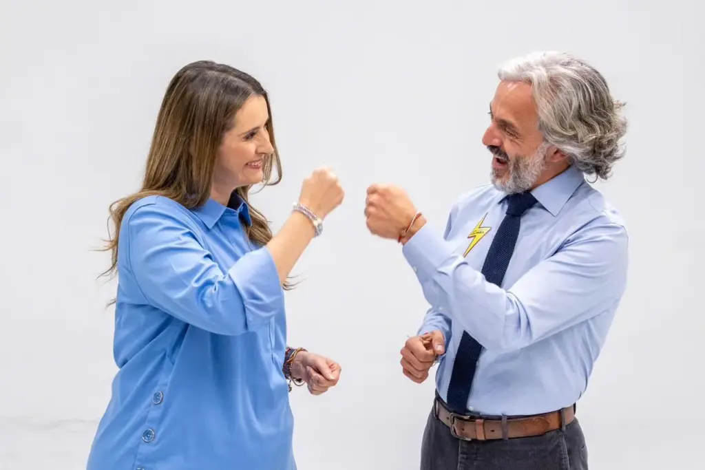 Paloma Valencia y Juan Daniel Oviedo.