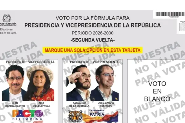 The Registrar's Office officially published the ballot for the presidential runoff: the order of the ballot positions is maintained by law