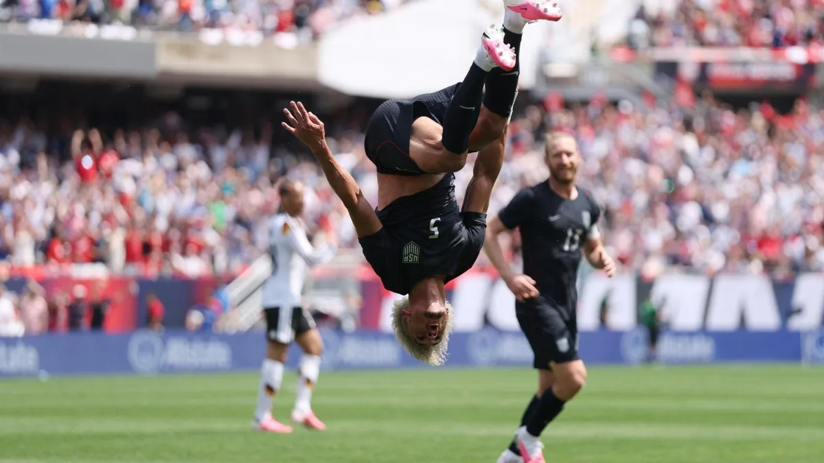 Before the World Cup, the amazing goal that is already shaking social media and going around the world, in the match between the United States and Germany
