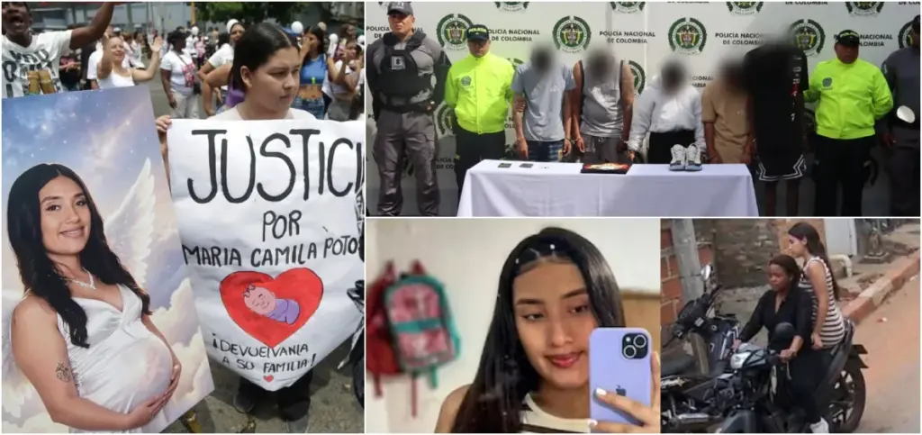María Camila Potosí fue asesinada en Cali y le extrajeron su bebé del vientre. El caso ha generado indignación.