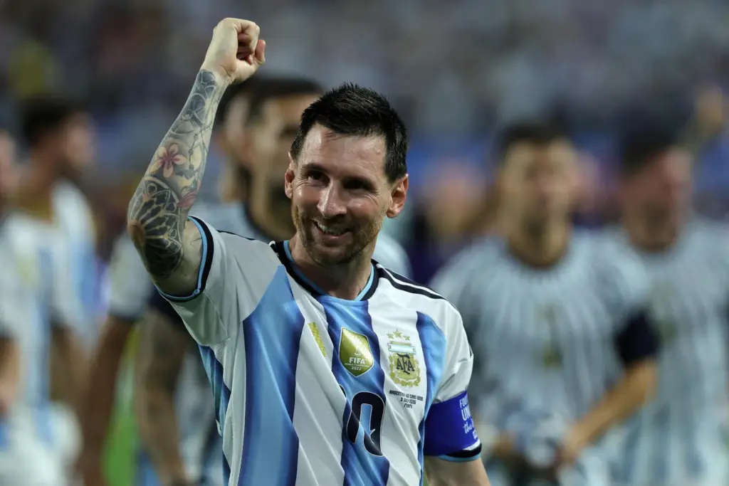 Lionel Messi contra Egipto