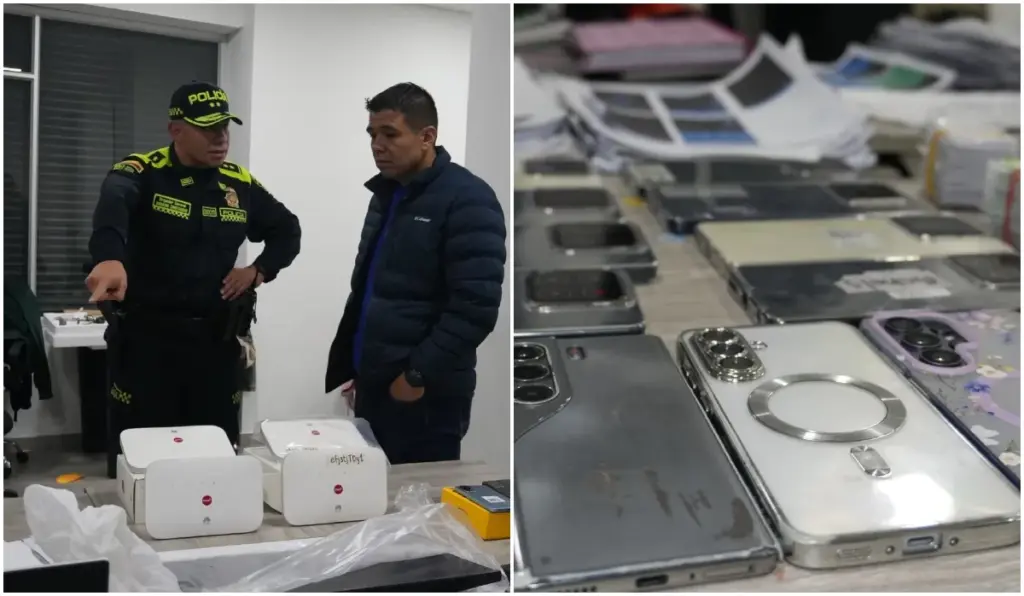 Police dismantle sophisticated criminal 'call center' in Bogotá dedicated to impersonation of banking entities