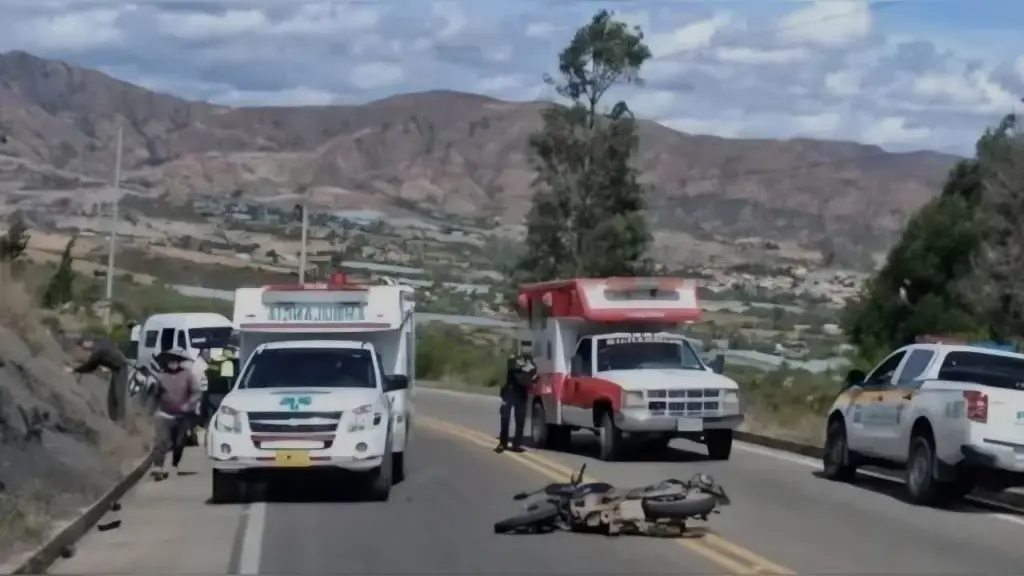 Dos niños fallecieron en un accidente de tránsito en Boyacá.