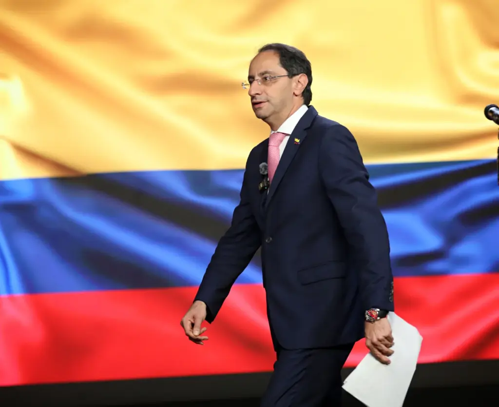 José Manuel Restrepo, vicepresidente electo.