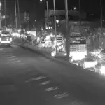 Mobility in Bogotá today, July 16: Vía al Llano is closed at K14+800 due to a traffic accident between two motorcycles that caused a fire