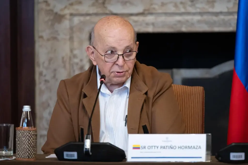 Otty Patiño, peace commissioner.