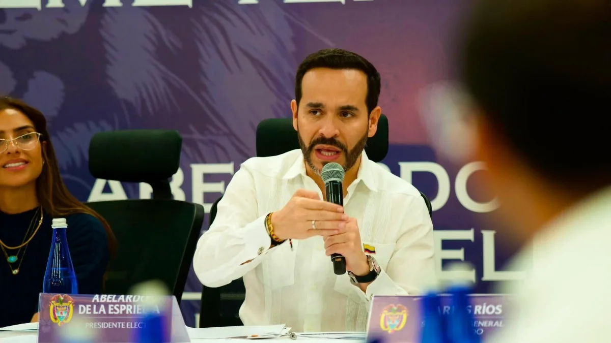 Abelardo De La Espriella, presidente electo, anuncia que presentará una reforma constitucional para que Barranquilla sea capital alterna de Colombia