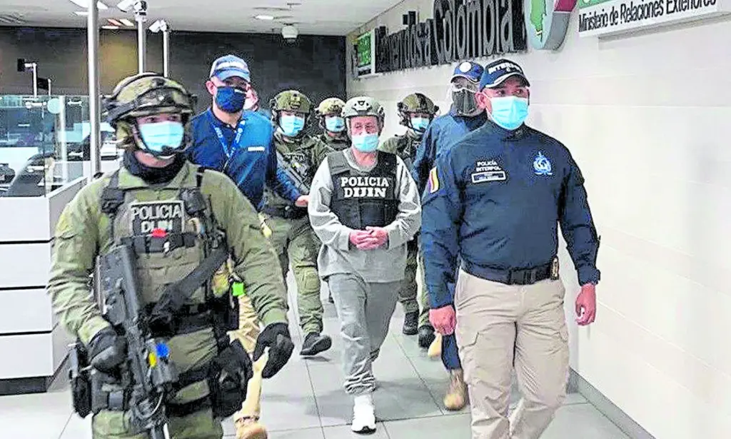 Hernán Giraldo regresó a Colombia el 25 de enero, luego de haber sido extraditado a Estados Unidos por narcotráfico
en el año 2008.