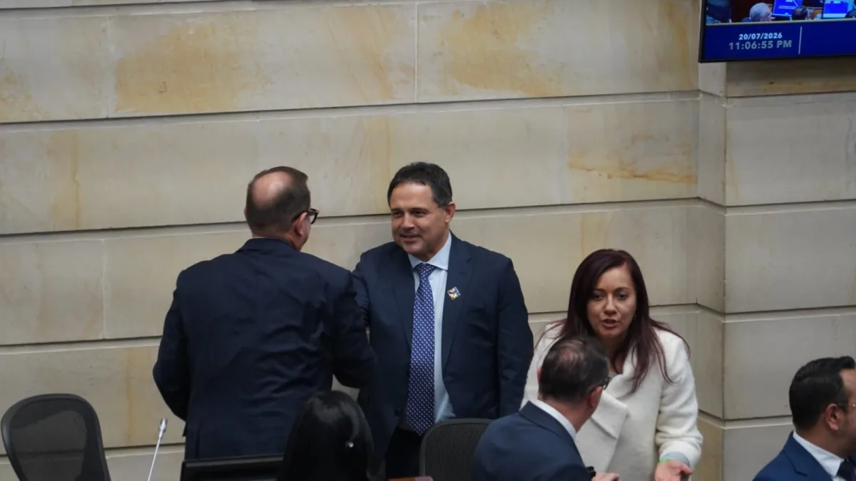 Instalación del Congreso 2026-2030: Rodrigo Lara, mininterior de De La Espriella, habló del triunfo de Honorio Henríquez y derrota de Alfredo Deluque