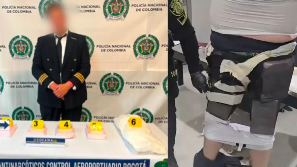 El supuesto piloto que fue capturado.