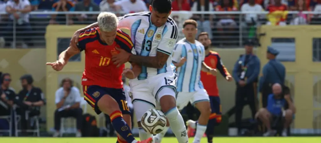 España Vs. Argentina.