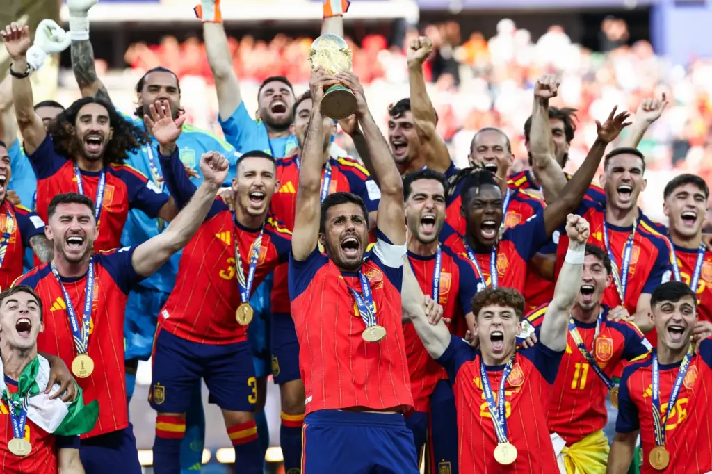 Spain champion.