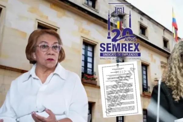 What is behind the unionization of today's chancellor Rosa Villavicencio and her former general secretary, recently appointed at a consulate?