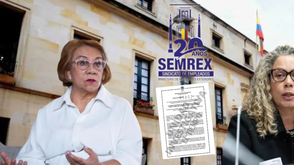 What is behind the unionization of today's chancellor Rosa Villavicencio and her former general secretary, recently appointed at a consulate?