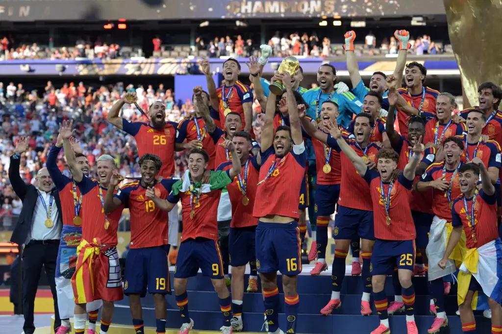 Spain champion.
