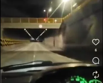 New video of the blue Spark driver in Bogotá