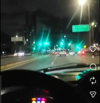 New video of the blue Spark driver in Bogotá