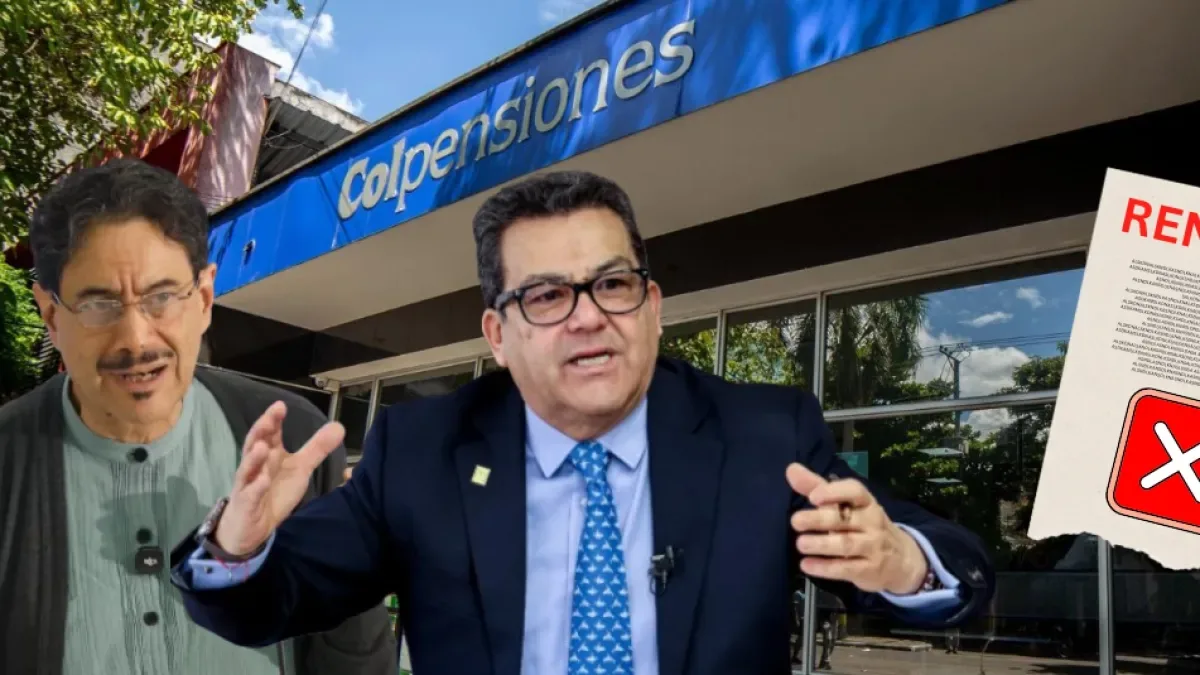 The double version about juicy severance payments for the departure of Colpensiones executives; they reach up to $200 million per person, admits Jaime Dussán