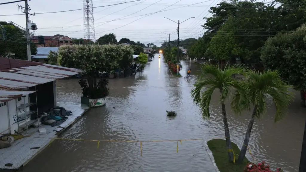 Así quedó el municipio de Casanare que terminó con el 90 % de su casco urbano bajo el agua: ya son más de 7.000 familias damnificadas.