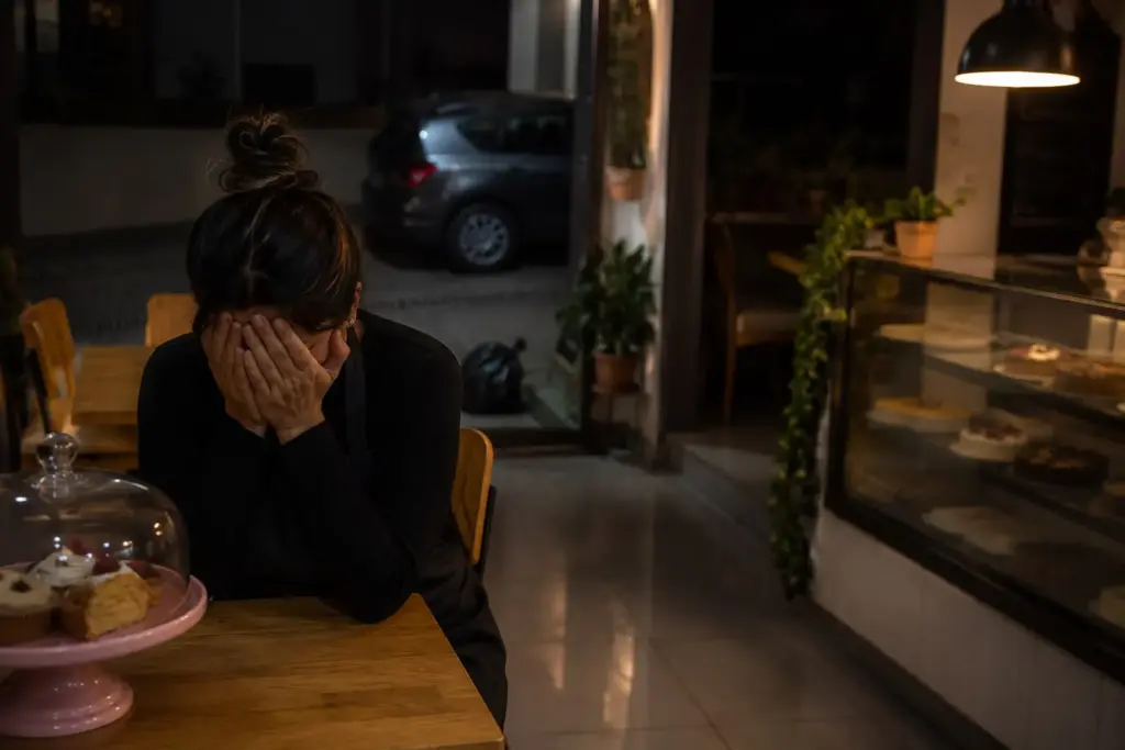 The victim says she does not want to return to her business.