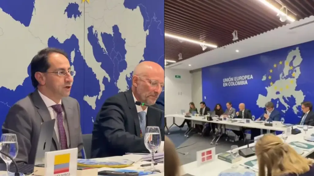 José Manuel Restrepo se reunió con jefes de misión de la Unión Europea