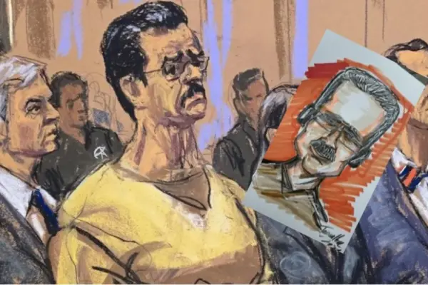 El caricaturista que retrató a Nicolás Maduro y Cilia Flores en última audiencia en Estados Unidos habló sobre drástico cambio físico: 'Va en bajada'