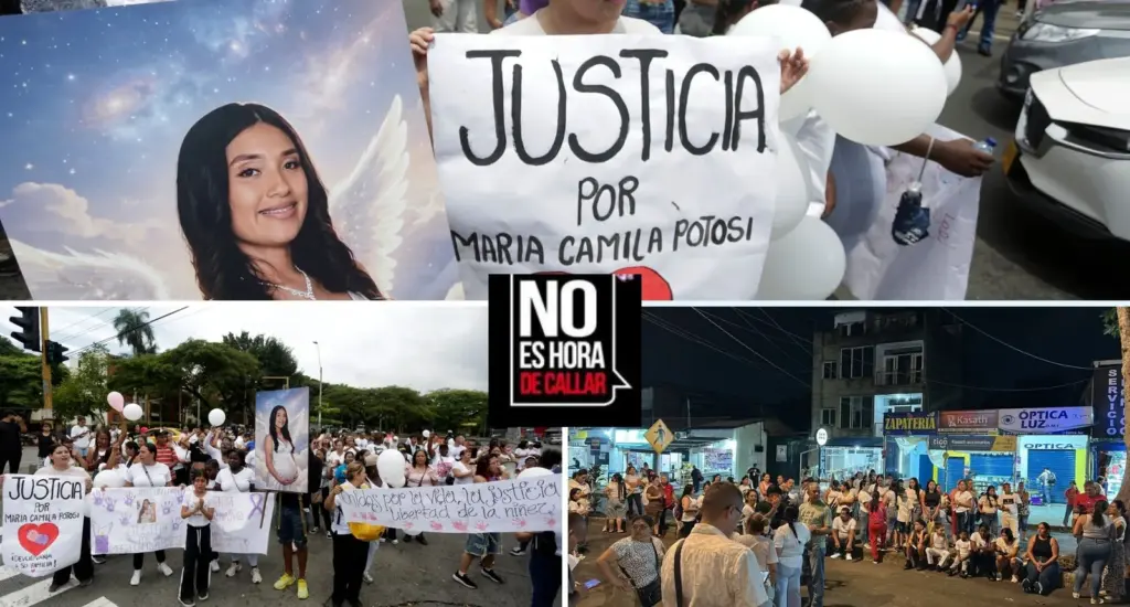 La familia de María Camila Potosí y la comunidad clama por hallar a la bebé con vida.