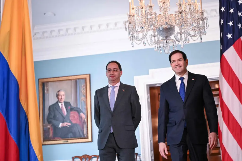 Marco Rubio y José Manuel Restrepo