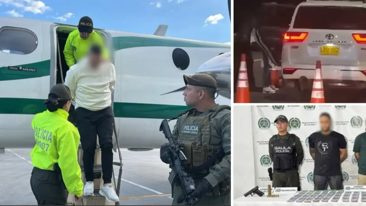 This is how the powerful capo captured in Medellín and requested for extradition by the U.S. moved in high-end SUVs.