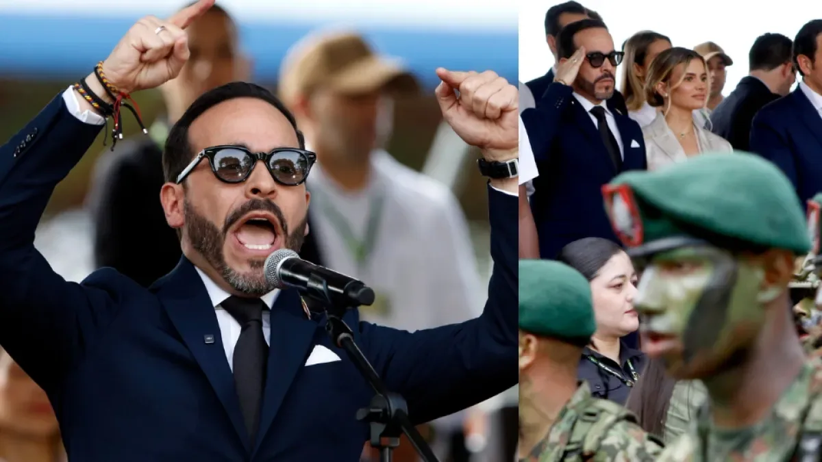 Presidente electo Abelardo De La Espriella habló en el desfile del 20 de julio en Medellín y ratificó que se posesionará en una guarnición militar