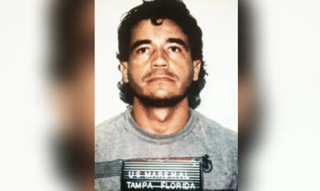 Carlos Enrique Lehder Rivas cuando fue capturado.