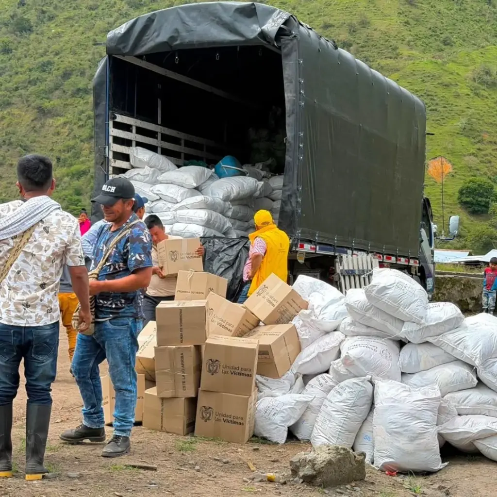 Unidad para las Víctimas donaciones
