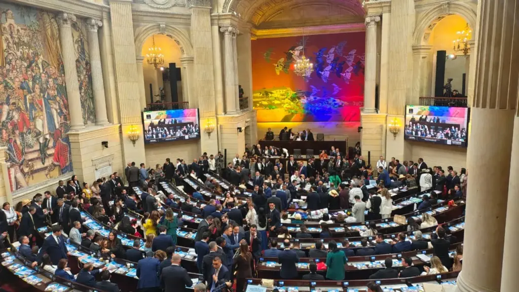 Instalación del Congreso de la República.
