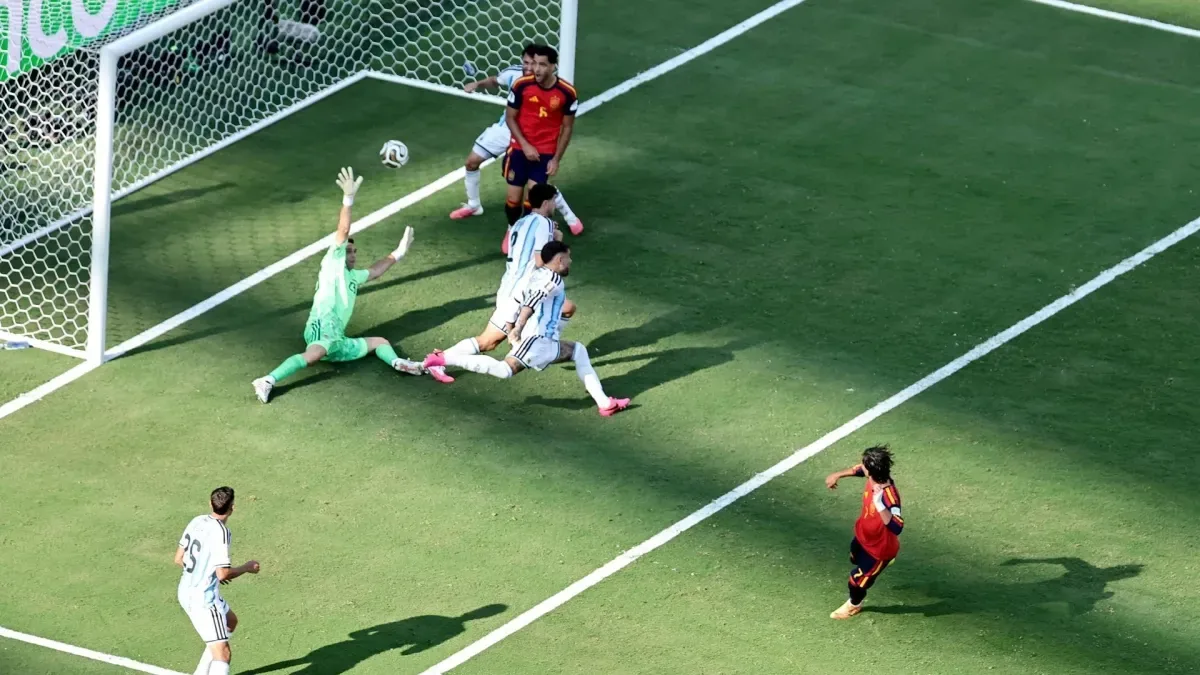 Ferrán Torres broke the deadlock in the 2026 World Cup final: video of the great goal for Spain to partially beat Argentina and get close to the cup