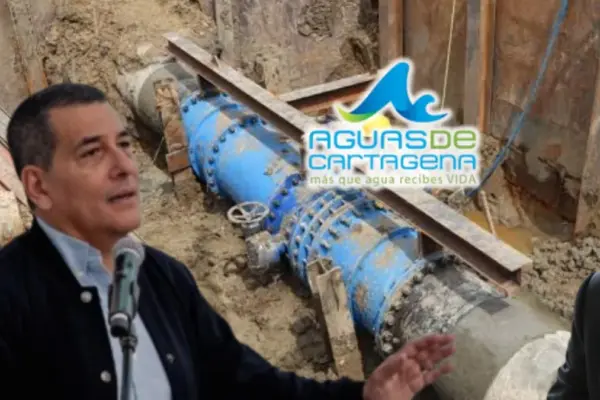 New 'round' between Aguas de Cartagena and Mayor Dumek Turbay; they ask for him to be removed from the sanctioning process
