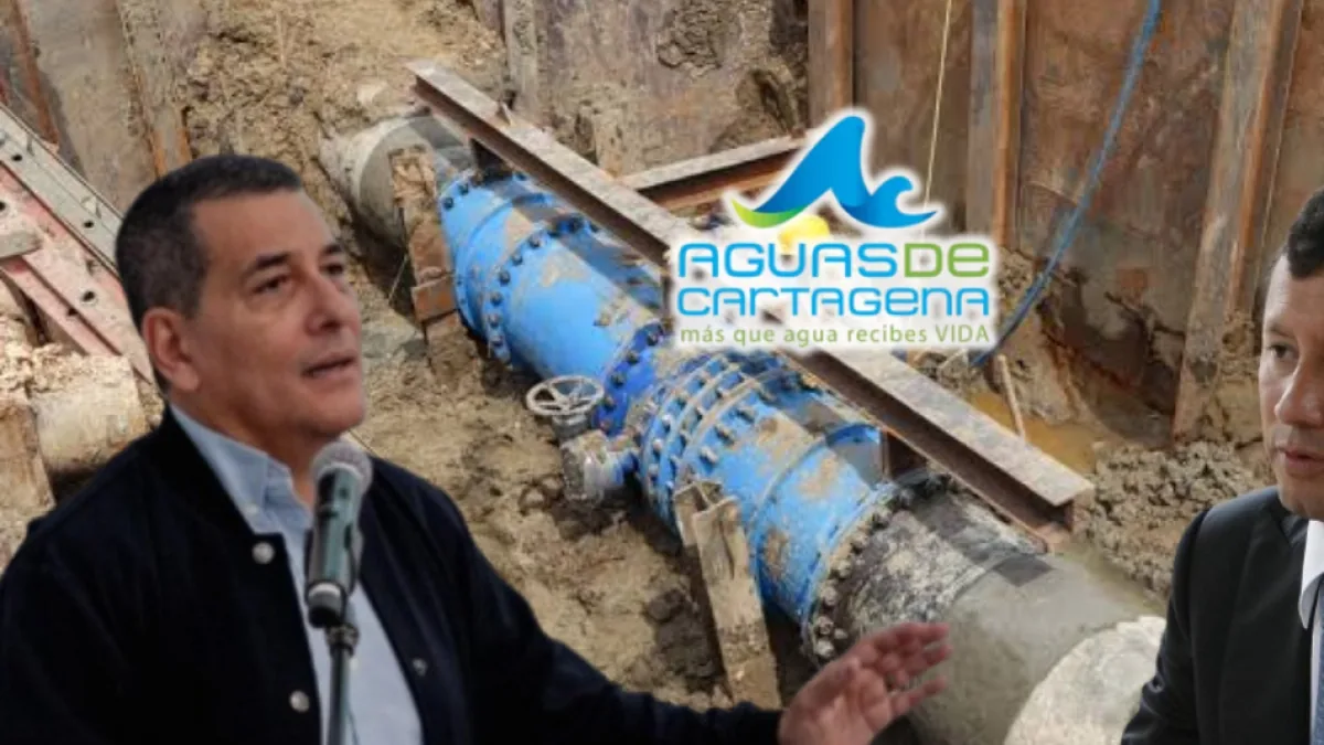 New 'round' between Aguas de Cartagena and Mayor Dumek Turbay; they ask for him to be removed from the sanctioning process