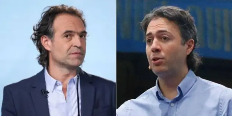 Federico Gutiérrez (izq.) y Daniel Quintero (der.).