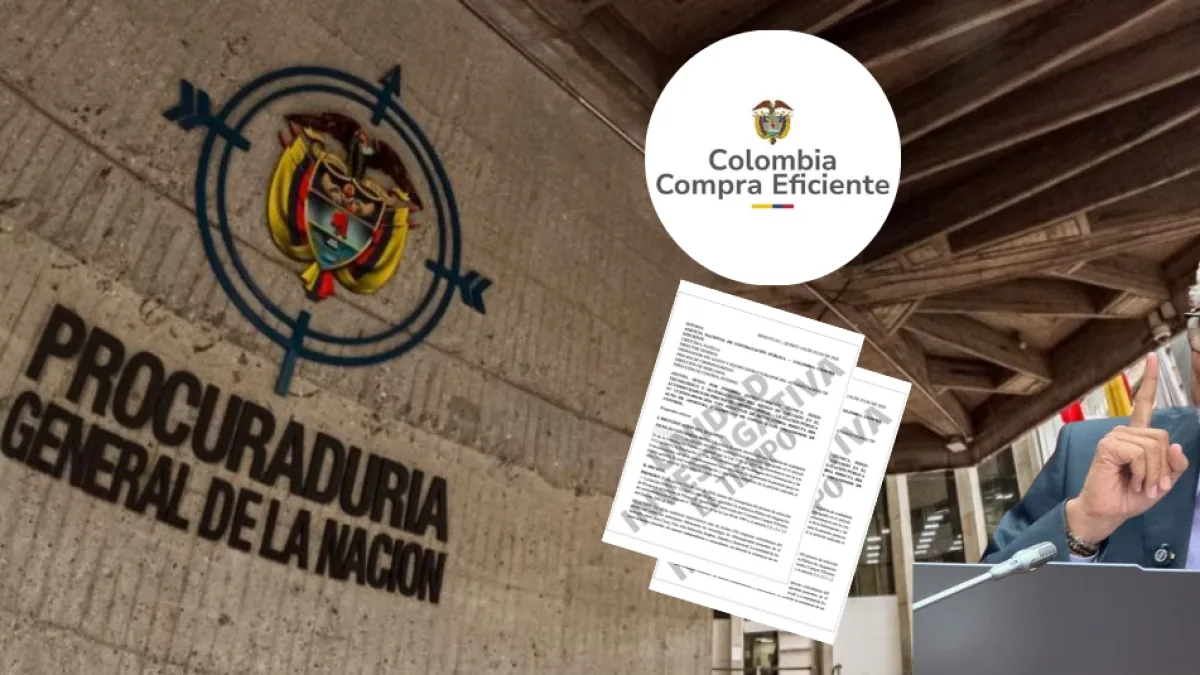 The corruption hotspots that are being reported in a juicy cybersecurity contract at Colombia Compra Eficiente: worth $300 billion