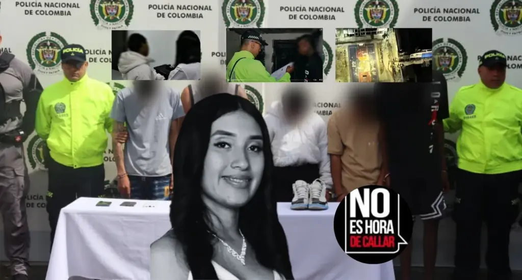 Operativos de las capturas de los cinco sospechosos por el caso de María Camila Potosí.