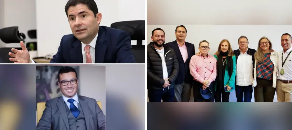 Luis Felipe Henao, exministro de Vivienda; exvicecontralor Ricardo Rodríguez Yee y la junta directiva de Ecopetrol con Gustavo Petro y Ricardo Roa.