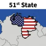 Donald Trump reaviva la idea de anexar Venezuela al publicar una foto del mapa con la leyenda 'Estado 51'