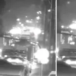 Traffic accident in Bogotá between two cars causes heavy congestion at the exit of the capital via 13th Street this Monday, August 3rd