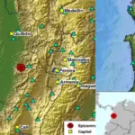 Temblor hoy en Colombia | Reportan nuevas réplicas en epicentro de terremoto de 7,4 la tarde de este 12 de agosto: afirmaron sentirlo en varios puntos