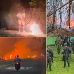 Infiltrated among firefighters and attacks on military personnel with drones: the trail of criminal groups behind the fires in various areas of the country