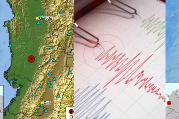 Temblor hoy en Colombia | Seguidilla de sismos en Chocó en menos de una hora en la madrugada de este jueves 17 de septiembre: magnitud y profundidad