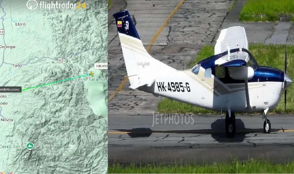 Aeronave desaparecida